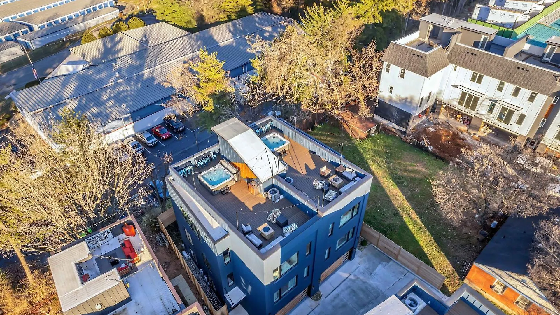 Σπίτι διακοπών Twin Homes Rooftop Deck Hot Tub Outdoor Kitchen Νάσβιλ