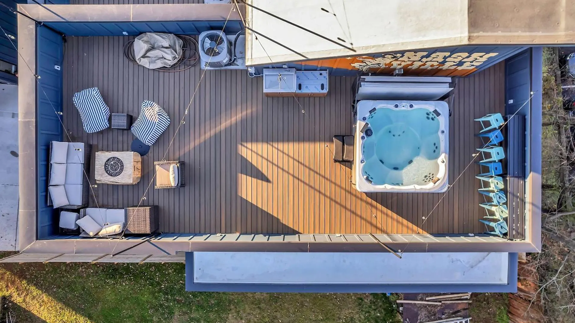 Σπίτι διακοπών Twin Homes Rooftop Deck Hot Tub Outdoor Kitchen Νάσβιλ