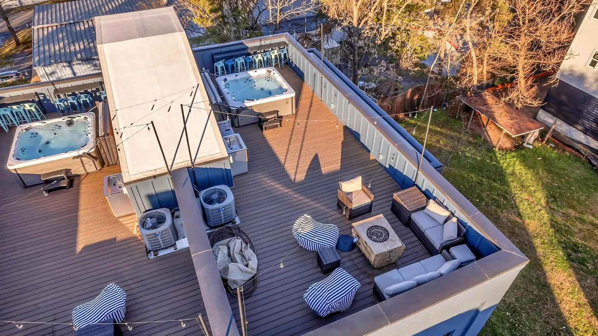 Σπίτι διακοπών Twin Homes Rooftop Deck Hot Tub Outdoor Kitchen Νάσβιλ Ηνωμένες Πολιτείες της Αμερικής