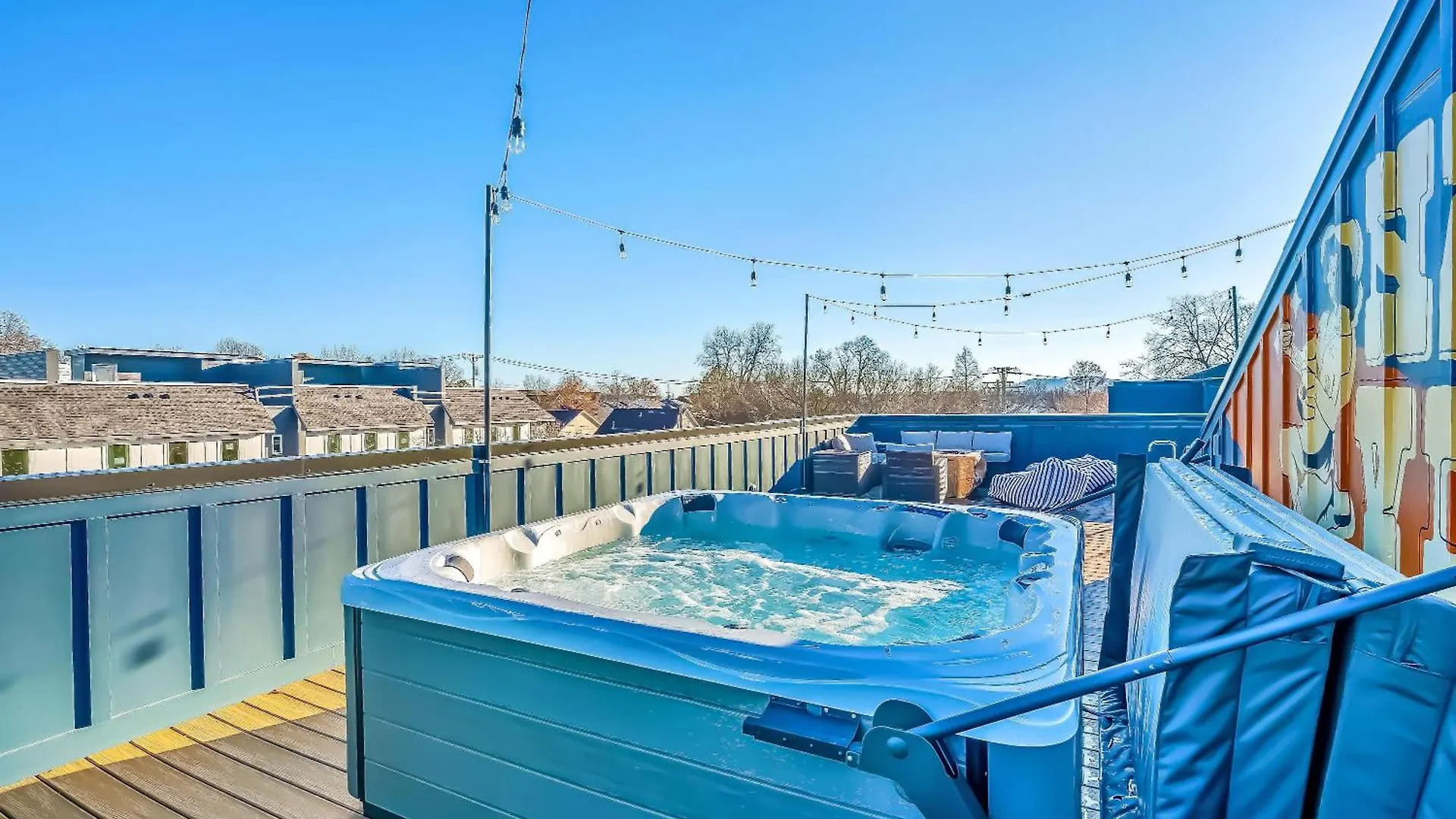 Twin Homes Rooftop Deck Hot Tub Outdoor Kitchen Νάσβιλ 0*,  Ηνωμένες Πολιτείες της Αμερικής
