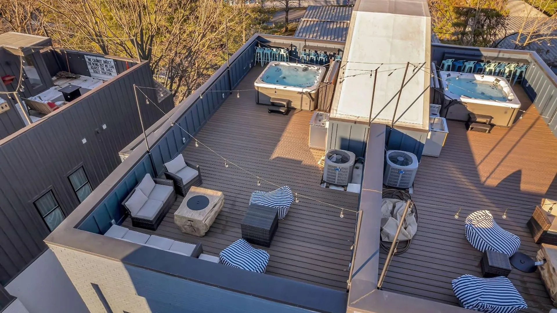 Twin Homes Rooftop Deck Hot Tub Outdoor Kitchen Νάσβιλ