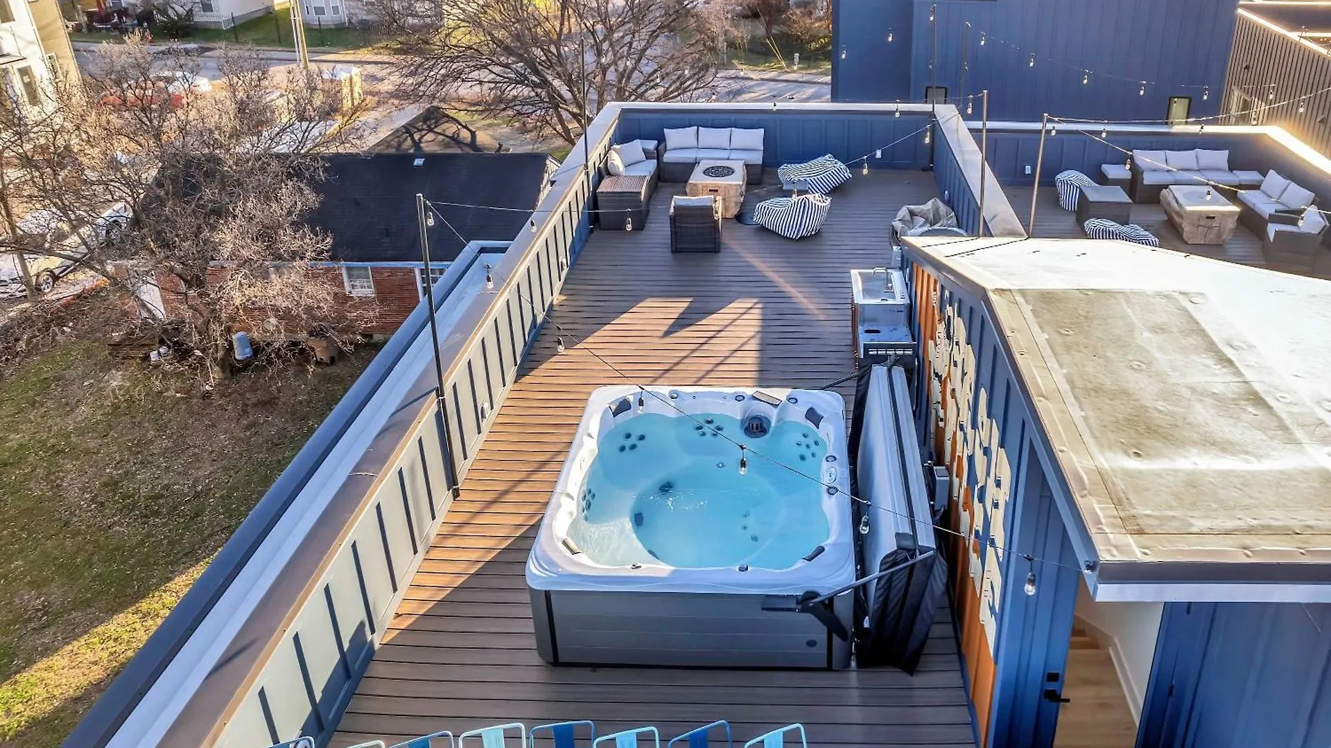 Σπίτι διακοπών Twin Homes Rooftop Deck Hot Tub Outdoor Kitchen Νάσβιλ