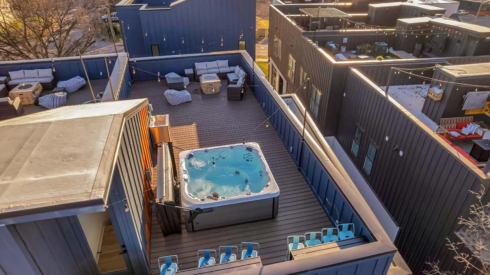 Twin Homes Rooftop Deck Hot Tub Outdoor Kitchen Νάσβιλ Ηνωμένες Πολιτείες της Αμερικής
