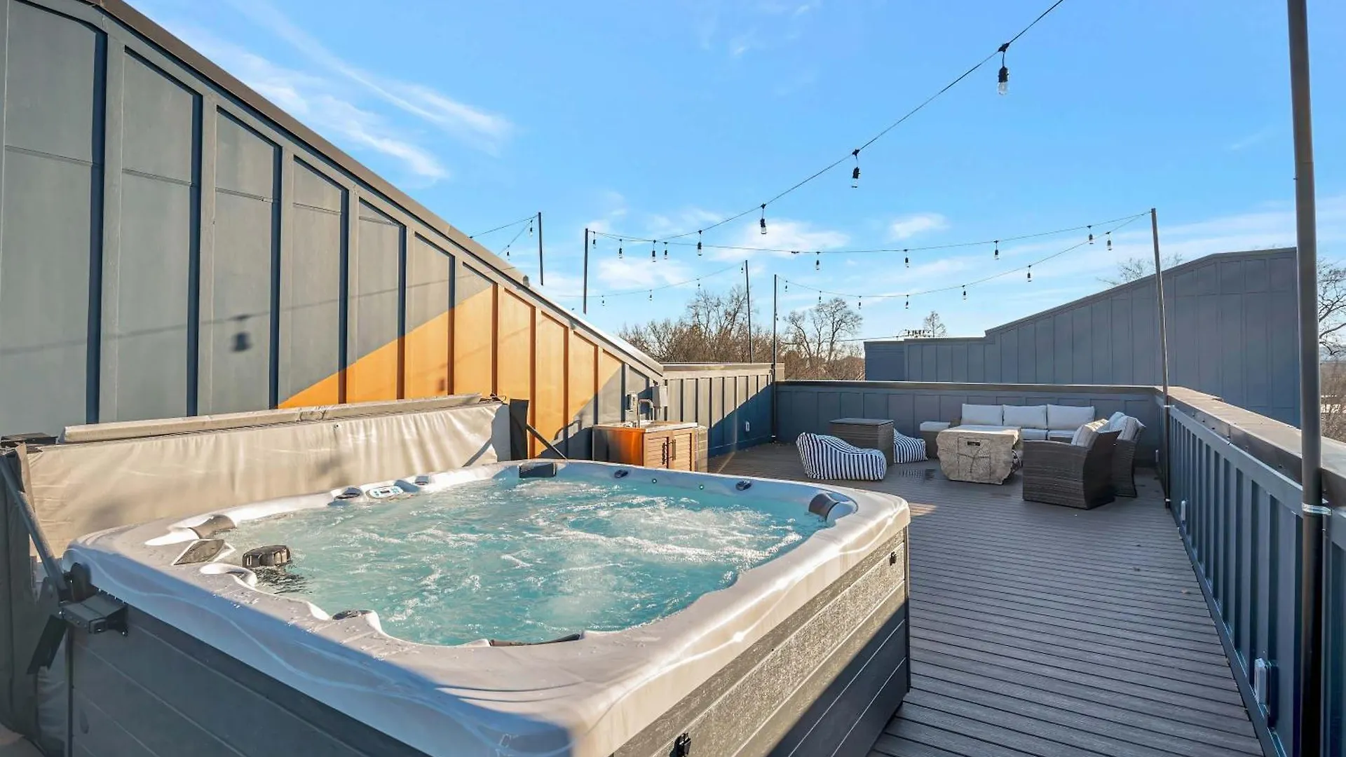 Σπίτι διακοπών Twin Homes Rooftop Deck Hot Tub Outdoor Kitchen Νάσβιλ Ηνωμένες Πολιτείες της Αμερικής